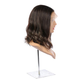 #1B-109|14" Low Density European Human hair bob (Sheitel)wig|RUISA Premium wig and Sheitel wig shop